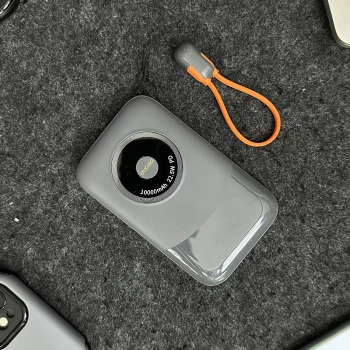  Powerbank K21 Mini 10000mAh 22.5W USB-A / USB-C - szary - zdj. dodatkowe 2