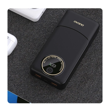  Powerbank K12Pro 20000mAh 22.5W PD USB-A USB-C - czarny - zdj. dodatkowe 2