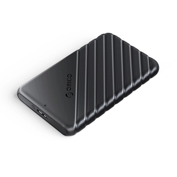 Kieszeń obudowa na dysk 25PW1-U3 2.5'' HDD / SSD USB Micro-B 5Gb/s - czarna