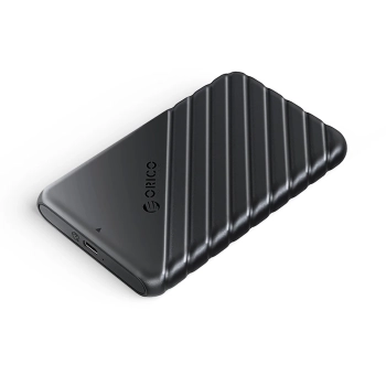  Kieszeń obudowa na dysk 25PW1C-C3 2.5'' HDD / SSD USB-C 6Gb/s - czarna - zdj. dodatkowe 1