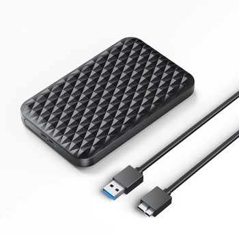 Kieszeń obudowa na dysk 2520U3-V1 2.5'' HDD / SSD USB Micro-B 5Gb/s - czarna