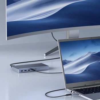  Adapter AH-AC10 przejściówka USB-C na USB-A - szary - zdj. dodatkowe 3