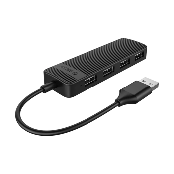 Hub FL02 stacja dokująca rozdzielacz USB-A na 4x USB-A - czarny - zdj. dodatkowe 1