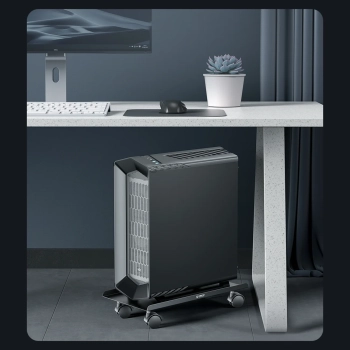  Podstawka CPB6 półka na komputer z kółkami - czarna - zdj. dodatkowe 2