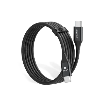  Kabel przewód CDX 100W 5A Power Delivery USB-C 1m - czarny - zdj. dodatkowe 1