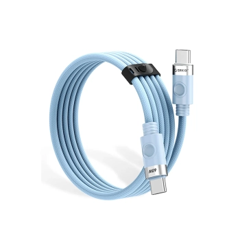  Kabel przewód CDX 60W 3A Power Delivery USB-C 1m - niebieski - zdj. dodatkowe 1