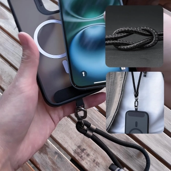  4w1 Kabel przewód smycz USB-A / USB-C / iPhone Lightning PD QC 65W 1.5m - czarny - zdj. dodatkowe 4