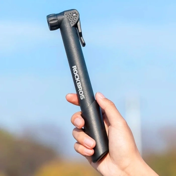  Pompka rowerowa ręczna - czarna - zdj. dodatkowe 4