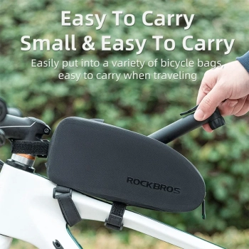  Pompka rowerowa ręczna - czarna - zdj. dodatkowe 5