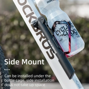  Pompka rowerowa ręczna - czarna - zdj. dodatkowe 6