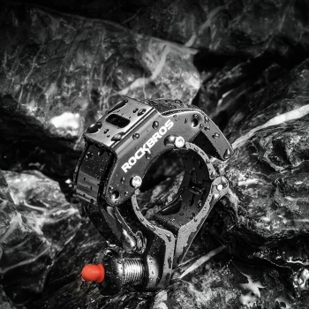  Dzwonek rowerowy w kształcie litery C - czarny - zdj. dodatkowe 9