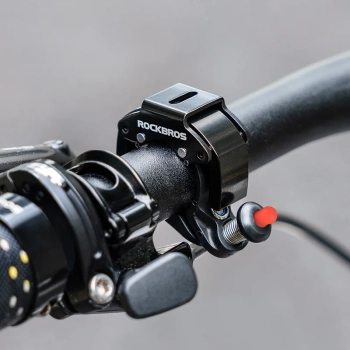  Dzwonek rowerowy w kształcie litery C - czarny - zdj. dodatkowe 4