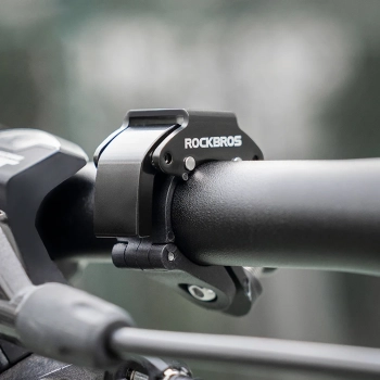  Dzwonek rowerowy w kształcie litery C - czarny - zdj. dodatkowe 8