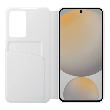  Etui z klapką Samsung Smart View Wallet do Samsung Galaxy S24 FE - białe - zdj. dodatkowe 2