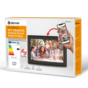  Ramka cyfrowa do zdjęć PFF-1021B 10.1'' 16 GB Wi-Fi microSD - czarna - zdj. dodatkowe 4