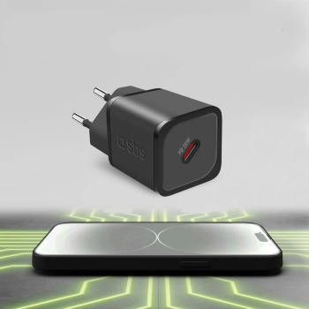  Ładowarka sieciowa Power Delivery GaN USB-C 20W - czarna - zdj. dodatkowe 4