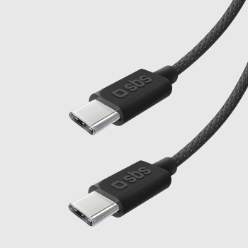 Kabel przewód w oplocie USB-C 60W 1.5m - czarny - zdj. dodatkowe 9