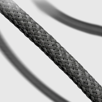  Kabel przewód w oplocie USB-C 60W 1.5m - czarny - zdj. dodatkowe 8