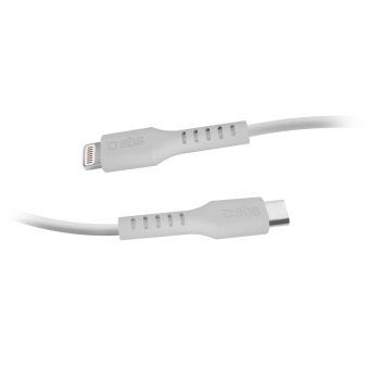  Kabel przewód USB-C - iPhone Lightning 2m - biały - zdj. dodatkowe 2