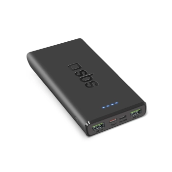 Powerbank 10000 mAh Power Delivery 20W - czarny