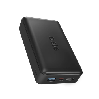 Powerbank 20000 mAh USB-A USB-C - czarny