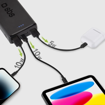  Powerbank 20000 mAh USB-A USB-C - czarny - zdj. dodatkowe 9