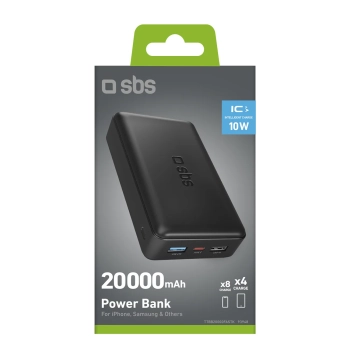  Powerbank 20000 mAh USB-A USB-C - czarny - zdj. dodatkowe 1