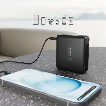 Powerbank 10000 mAh Power Delivery - czarny - zdj. dodatkowe 9
