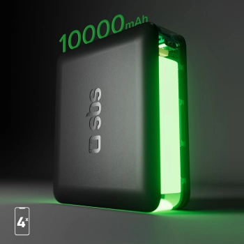  Powerbank 10000 mAh Power Delivery - czarny - zdj. dodatkowe 6