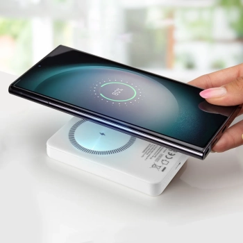  Powerbank 5000 mAh USB-C kompatybilny z MagSafe - biały - zdj. dodatkowe 4