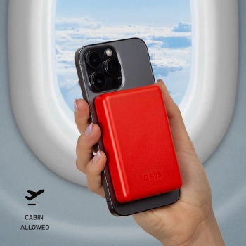  Powerbank 5000 mAh MagSafe - czerwony - zdj. dodatkowe 2