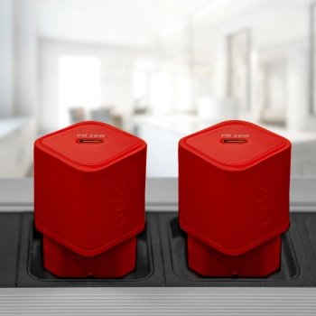  Ładowarka sieciowa GaN z Power Delivery 20W - czerwona - zdj. dodatkowe 2