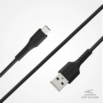  Kabel przewód USB-A - Micro-USB 1m - czarny - zdj. dodatkowe 5