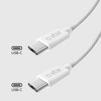  Kabel przewód w oplocie USB-C 60W 1.5m - szary - zdj. dodatkowe 9