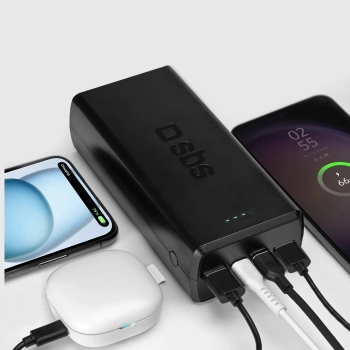  Powerbank 30000 mAh USB-C USB-A - czarny - zdj. dodatkowe 5