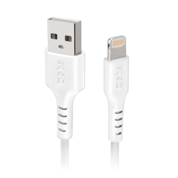 Kabel przewód USB-A - iPhone Lightning - biały