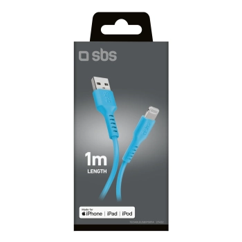  Kabel przewód USB-A - iPhone Lightning - niebieski - zdj. dodatkowe 2