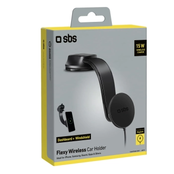  Uchwyt samochodowy na smartfona z ładowarką indukcyjną MagSafe - czarny - zdj. dodatkowe 1