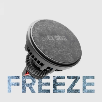  Uchwyt samochodowy na smartfona z ładowarką indukcyjną na kratkę z chłodzeniem - czarny - zdj. dodatkowe 7