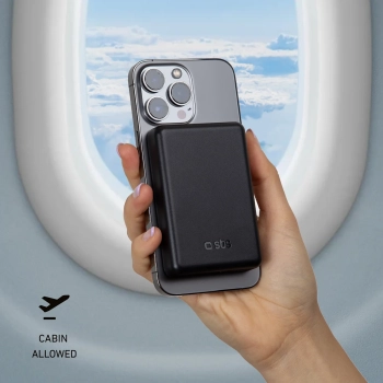  Powerbank beprzewodowy 5000 mAh USB-C MagSafe - czarny - zdj. dodatkowe 9