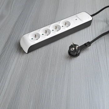  Listwa antyprzepięciowa 4 gniazda 1.5m - biała - zdj. dodatkowe 5