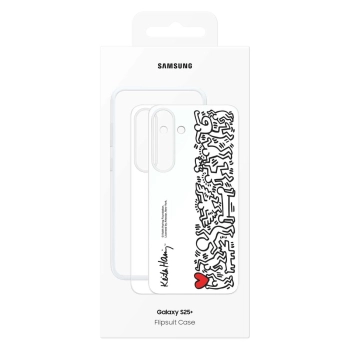 Etui silikonowe plecki Samsung Flipsuit Case do Samsung Galaxy S25 - białe - zdj. dodatkowe 6