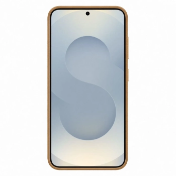  Etui plecki z ekoskóry Samsung KindSuit Case do Samsung Galaxy S25 - złote - zdj. dodatkowe 1