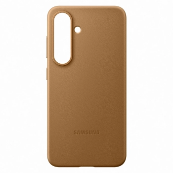  Etui plecki z ekoskóry Samsung KindSuit Case do Samsung Galaxy S25 - złote - zdj. dodatkowe 3