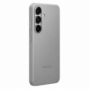  Etui plecki z ekoskóry Samsung KindSuit Case do Samsung Galaxy S25 - szare - zdj. dodatkowe 2