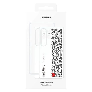  Etui silikonowe Samsung Flipsuit Case do Samsung Galaxy S25 Ultra - białe - zdj. dodatkowe 7
