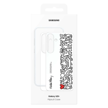  Etui silikonowe Samsung Flipsuit Case do Samsung Galaxy S25+ - białe - zdj. dodatkowe 6