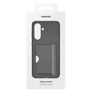  Etui Samsung Card Slot Case z kieszenią na karty do Samsung Galaxy A56 5G - czarne - zdj. dodatkowe 5