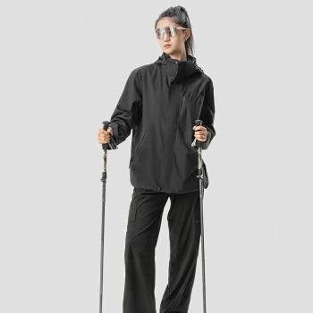 Kijki trekkingowe nordic walking aluminiowe 110 - 130 cm - brązowe - zdj. dodatkowe 8