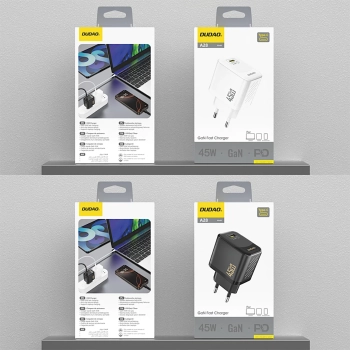  Ładowarka sieciowa A28 GaN USB-C 45W - czarna - zdj. dodatkowe 3